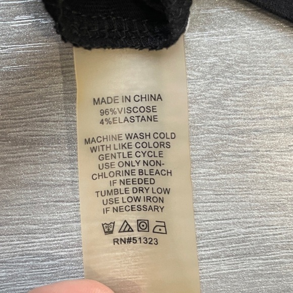 Vince Camuto Black Lightweight Front Open Cardigan - Picture 8 of 8